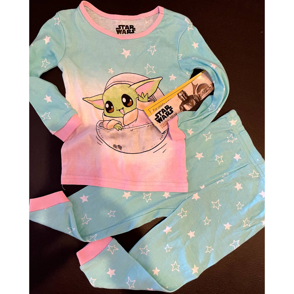 Girls 4 pc pajama set 2T Star Wars